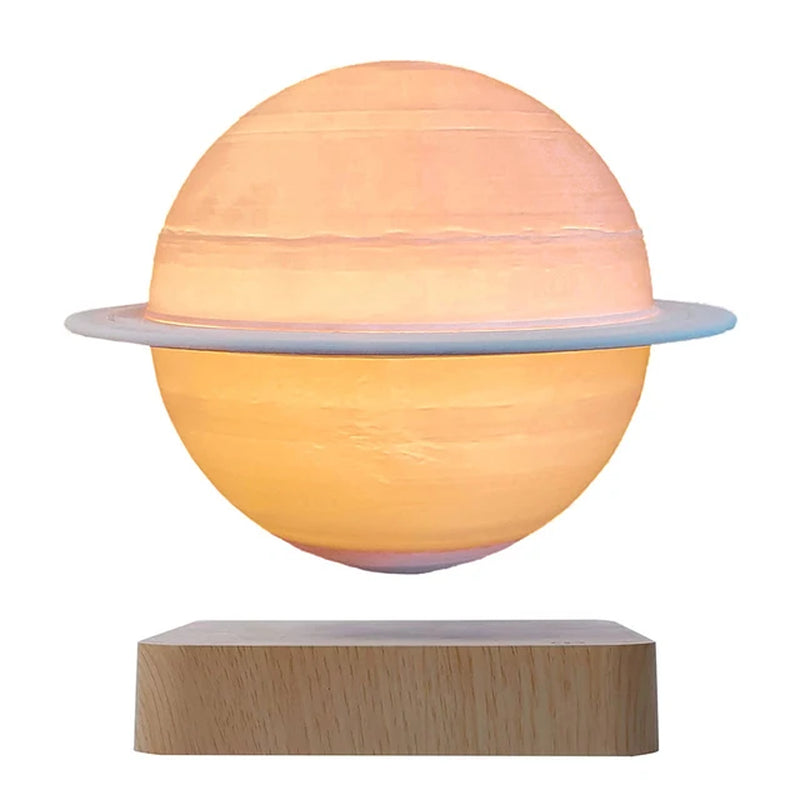 HCNT Levitating Saturn Lamp 3D Printing Floating Moon Lamp Night Lamp Personalized Gifts Factory Price