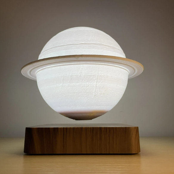 HCNT Levitating Saturn Lamp 3D Printing Floating Moon Lamp Night Lamp Personalized Gifts Factory Price