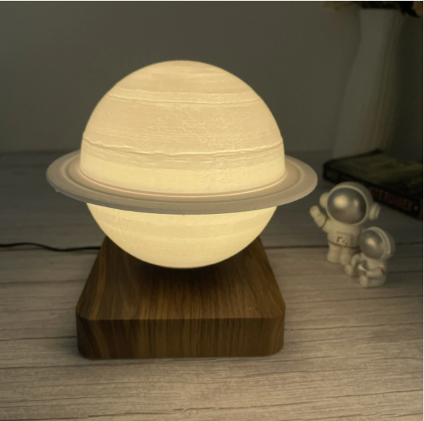 HCNT Levitating Saturn Lamp 3D Printing Floating Moon Lamp Night Lamp Personalized Gifts Factory Price